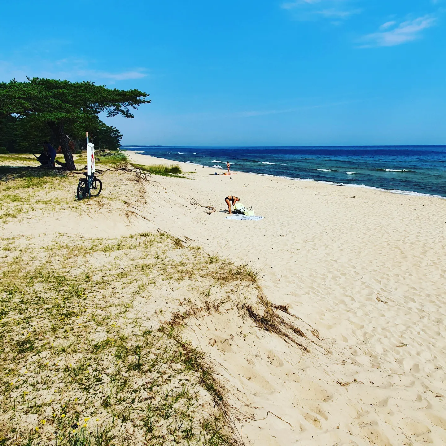 Havängs orörda strand