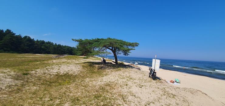 Haväng stranden vid Ängdala